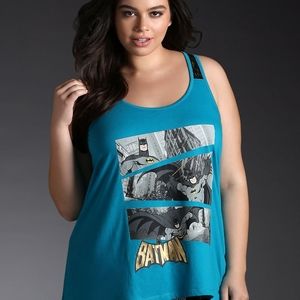 Torrid batman sleep tank size 3